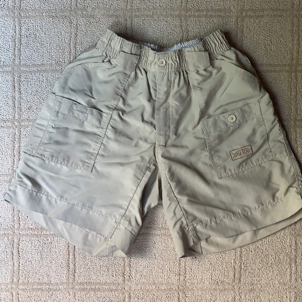 Aftco Beige Fishing shorts